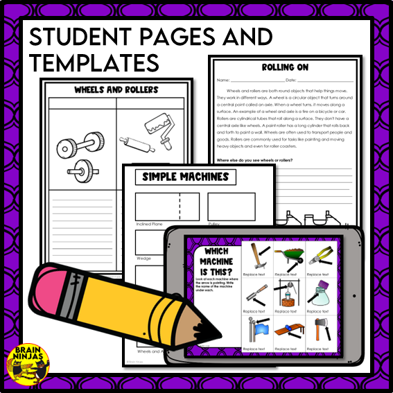 Simple Machines Unit | Bundle | Paper and Digital