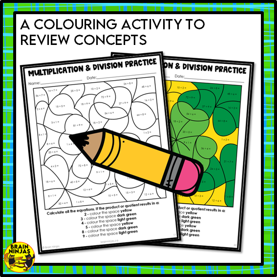 St Patricks Day Math Worksheets for Numbers up to 1 000 000 | Paper