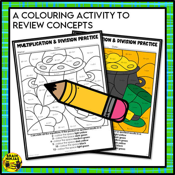 St Patricks Day Math Worksheets Numbers to 1000 | Paper