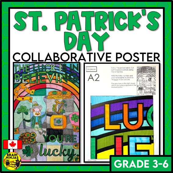 St. Patrick's Day Collaborative Poster | Paper