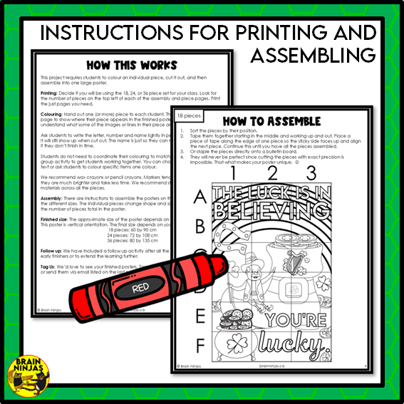 St. Patrick's Day Collaborative Poster | Paper