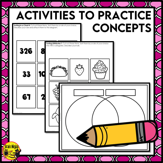 Statistics and Graphing Interactive Math Unit | Paper | Grade 3 ...