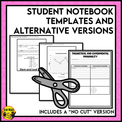 Statistics and Probability Interactive Math Unit | Paper | Grade 6 ...