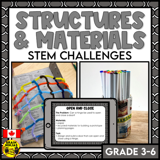 Structures and Materials STEM Activities | Paper and Digital