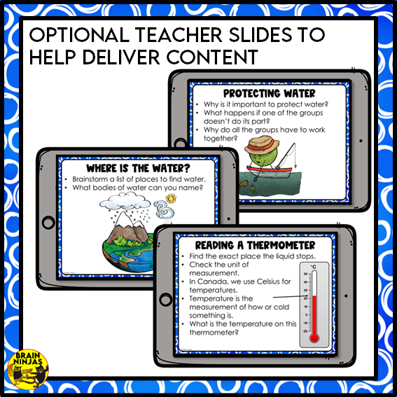 The Importance of Sunlight and Water Lessons and Activities | Paper and Digital