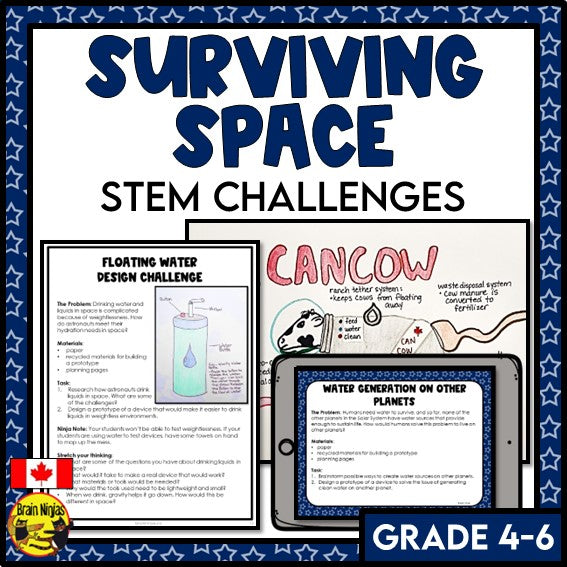 Surviving Space STEM Challenges | Space | Sky Science | Astronomy | Paper