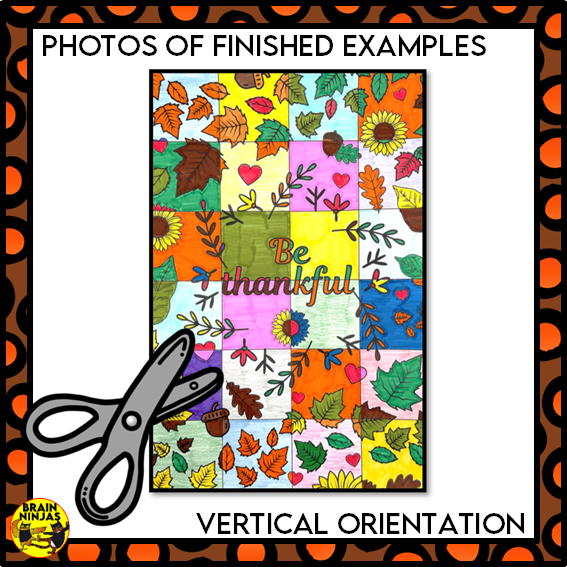 Thanksgiving Collaborative Poster Be Thankful | Paper