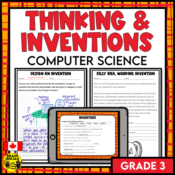 Computational Thinking and Inventions Lessons and Activities | Paper and Digital