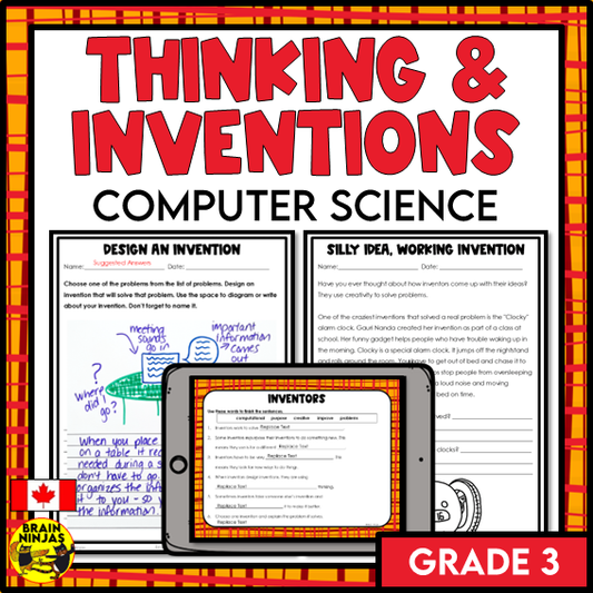 Computational Thinking and Inventions Lessons and Activities | Paper and Digital