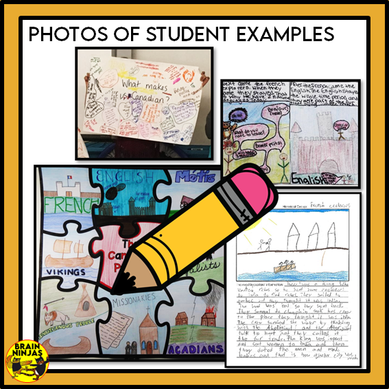 Alberta Social Studies Time and Place Unit | Paper and Digital