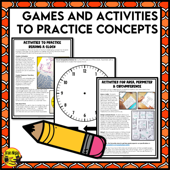 Time and Measurement Interactive Math Unit | Paper | Grade 3
