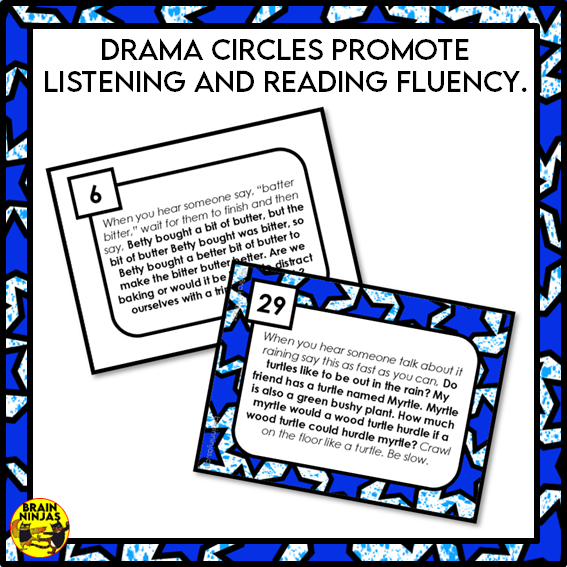 Tongue Twisters Drama Circle | Paper