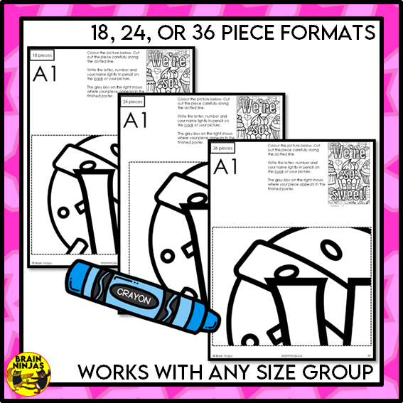 Valentine's Day Collaborative Poster We're So Sweet | Paper