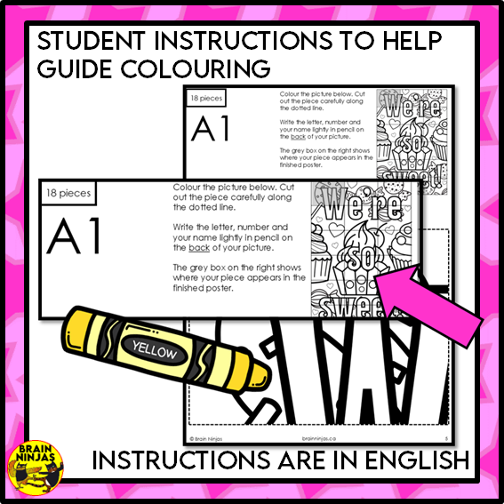 Valentine's Day Collaborative Poster We're So Sweet | Paper