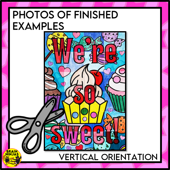 Valentine's Day Collaborative Poster We're So Sweet | Paper