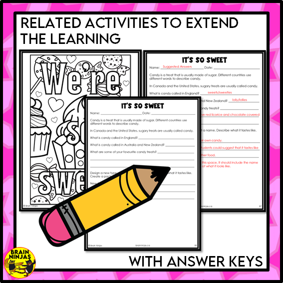 Valentine's Day Collaborative Poster We're So Sweet | Paper