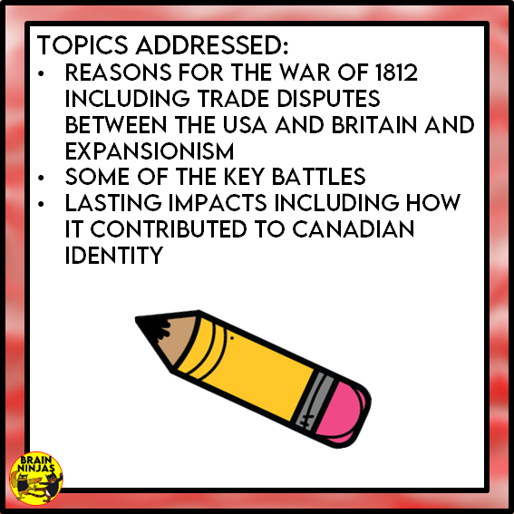 War of 1812 Drama Circle | Paper