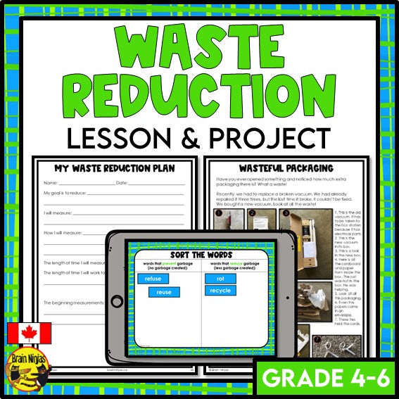 Design a Waste Reduction Plan | Waste In Our World | Paper and Digital