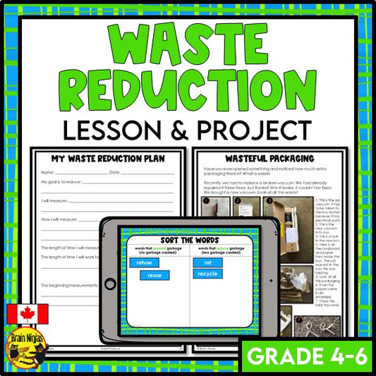 Design a Waste Reduction Plan | Waste In Our World | Paper and Digital