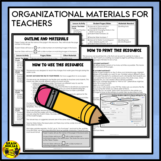 The Water Cycle Lessons and Activities | Paper and Digital