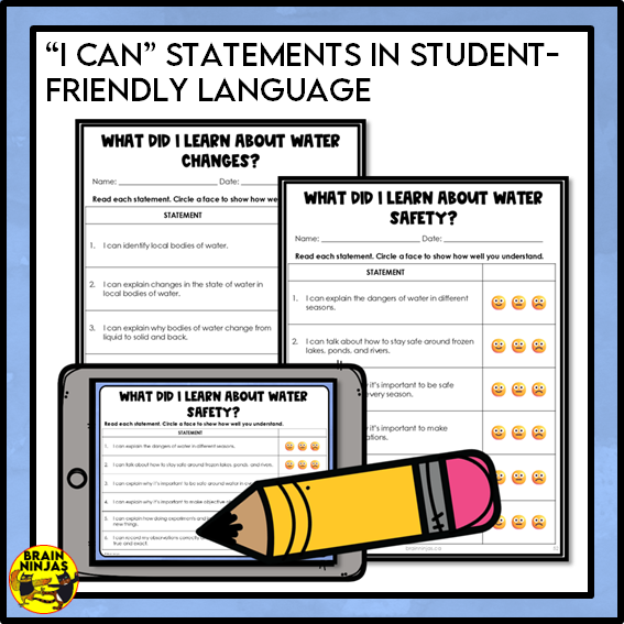 Water Safety and Changes to Bodies of Water | Paper and Digital