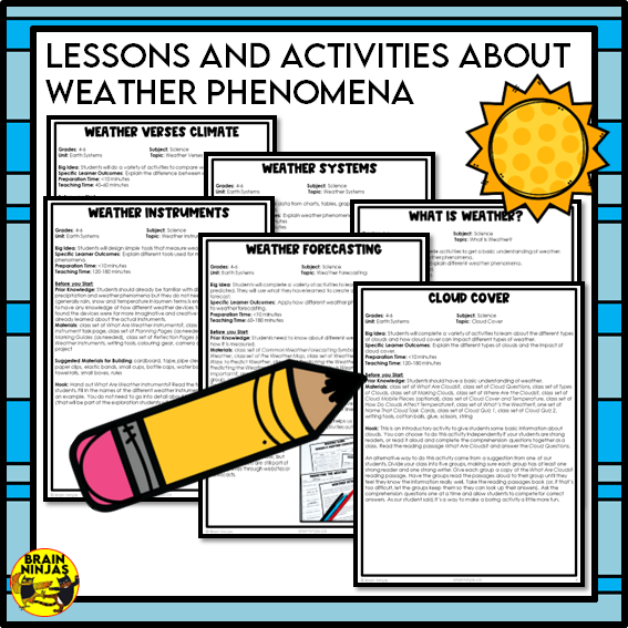 Weather Unit | Paper and Digital