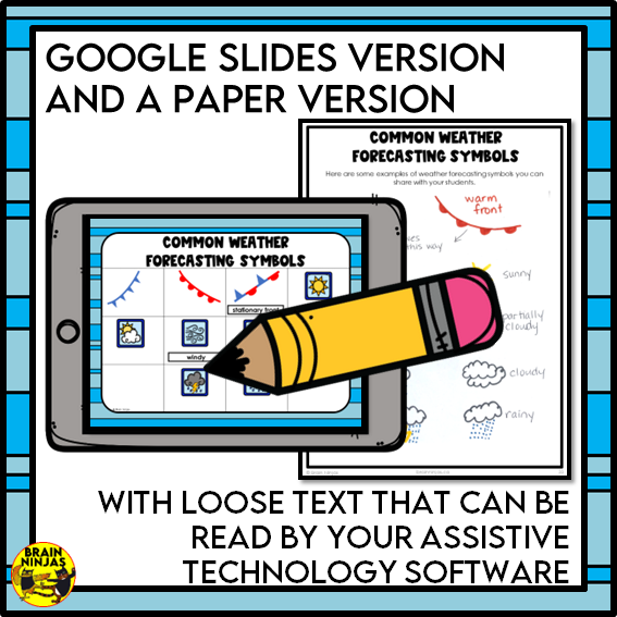 Design a Weather Forecast Lesson and Activity | STEM Challenge | Paper and Digital