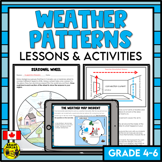 Weather Patterns and Climate Lessons | Paper and Digital