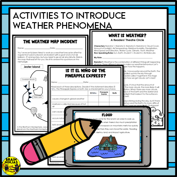 Weather Patterns and Climate Lessons | Paper and Digital