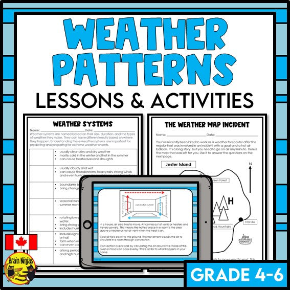 Weather Patterns and Climate Lessons | Paper and Digital