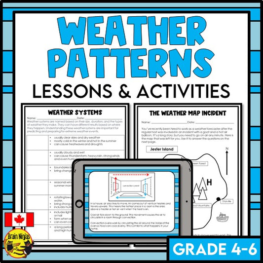 Weather Patterns and Climate Lessons | Paper and Digital