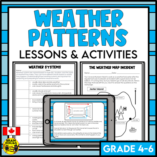 Weather Patterns and Climate Lessons Paper and Digital