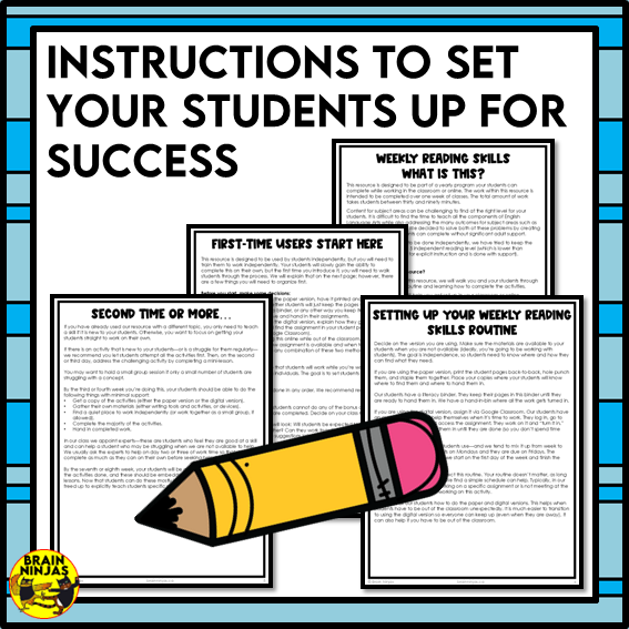 Weather Protection Fabrics and Fibres Reading Comprehension Activities | Paper and Digital