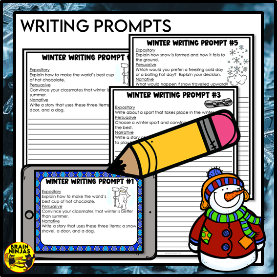 Winter Activity Bundle | Paper and Digital