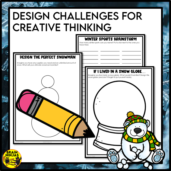 Winter Activity Bundle | Paper and Digital