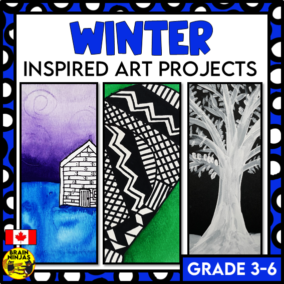 Winter Art Projects | Paper