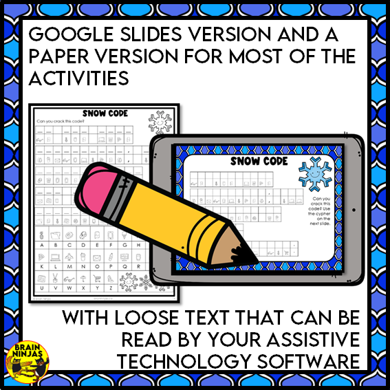 Winter Activities Word Games Puzzles Writing Prompts | Paper and Digital