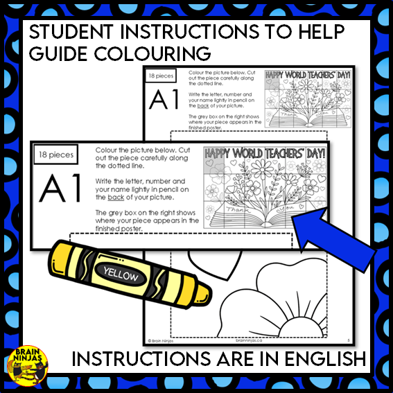 World Teachers' Day Collaborative Poster | Paper