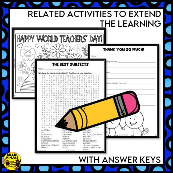 World Teachers' Day Collaborative Poster | Paper