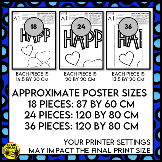 World Teachers' Day Collaborative Poster | Paper