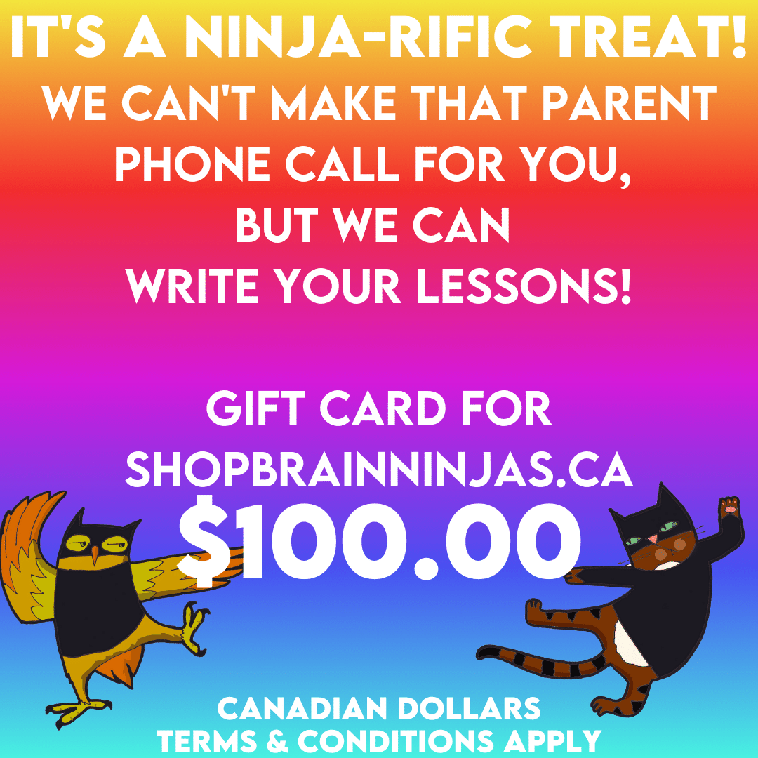 Brain Ninjas $100.00 Gift Card