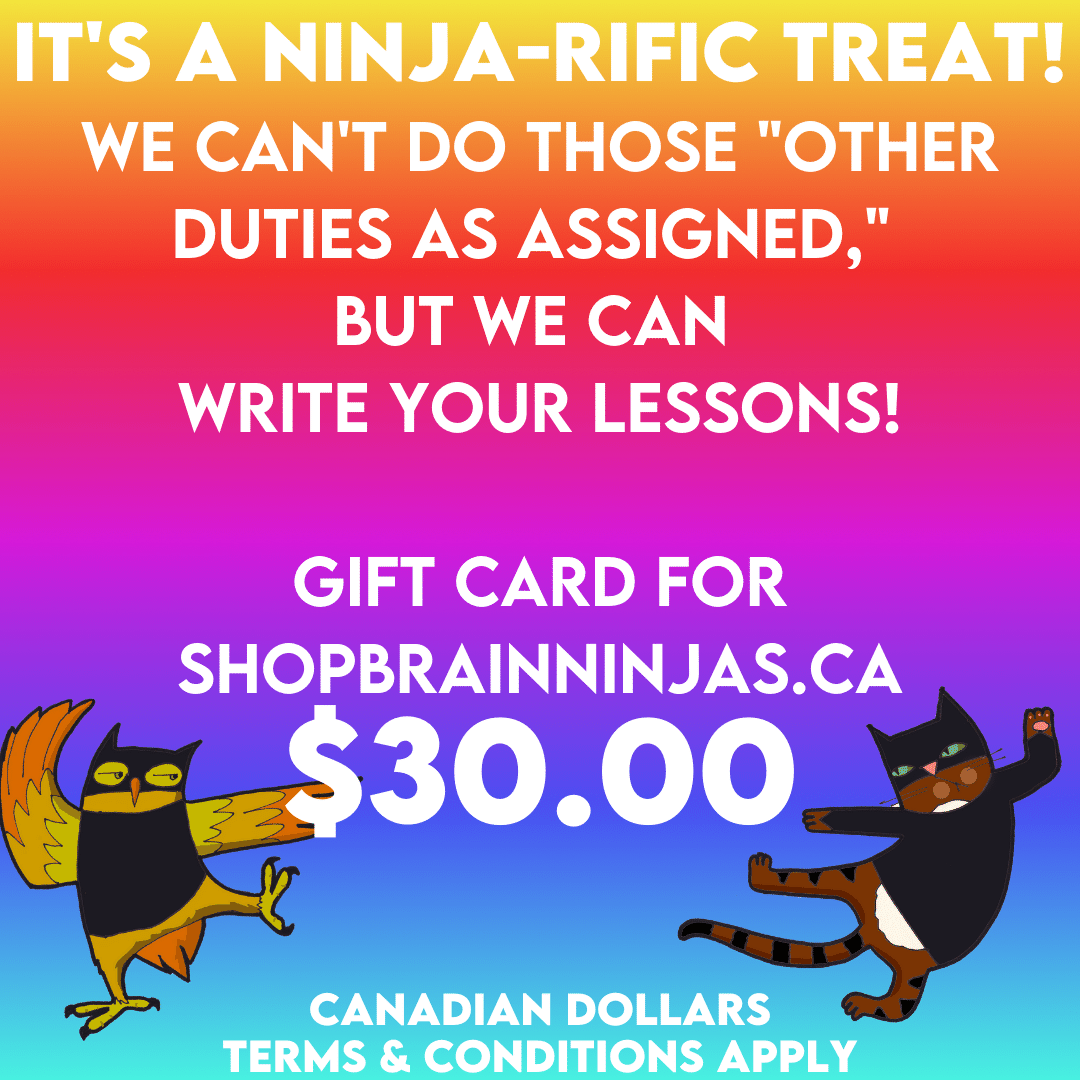 Brain Ninjas $30.00 Gift Card
