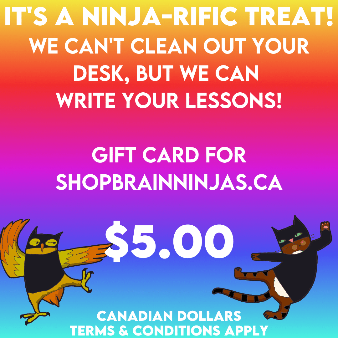 Brain Ninjas $5.00 Gift Card