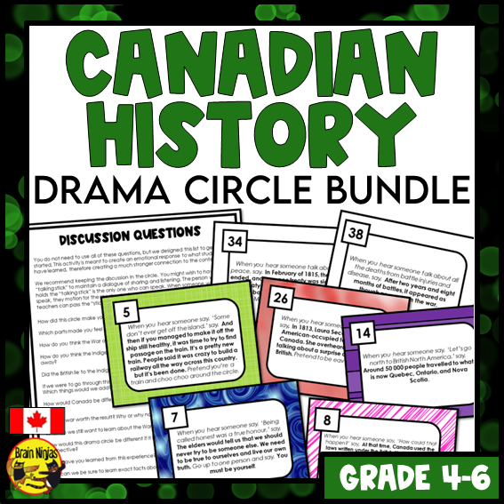 Canadian History | Drama Circle Bundle | Paper