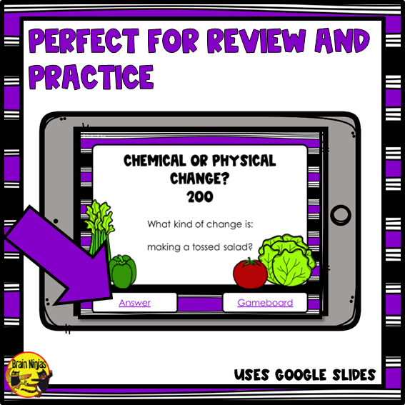 Chemistry | Interactive Review Game | Digital