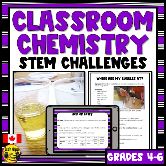 Chemistry STEM Challenges | Paper and Digital