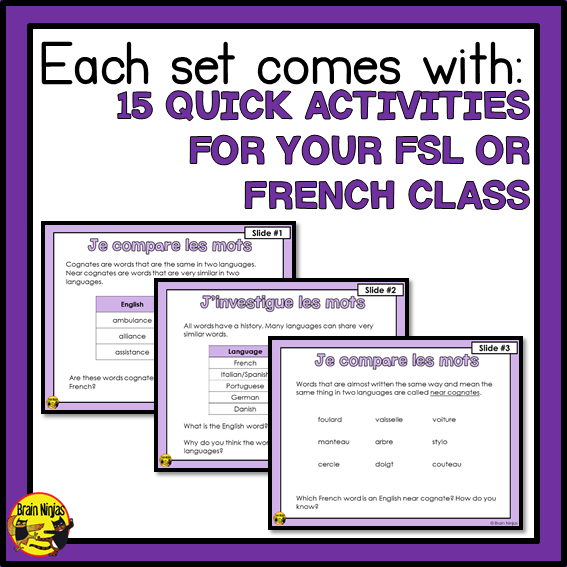 French Class Bell Ringers Bundle | Digital