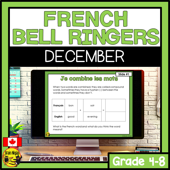 French Class Bell Ringers | décembre | Digital