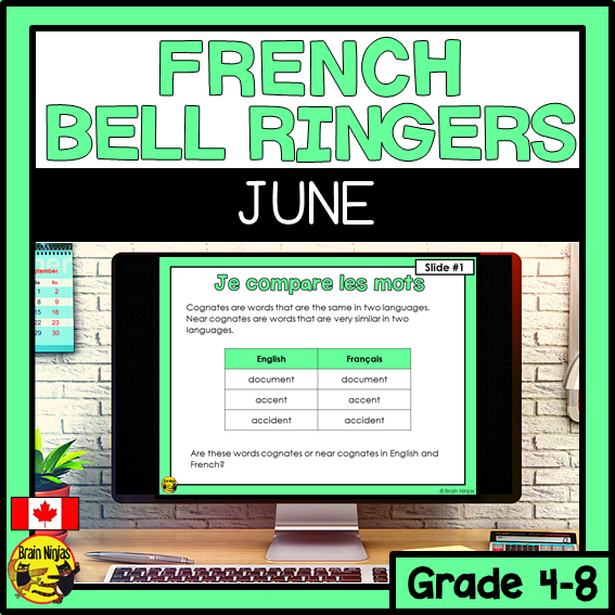 French Class Bell Ringers | juin | Digital