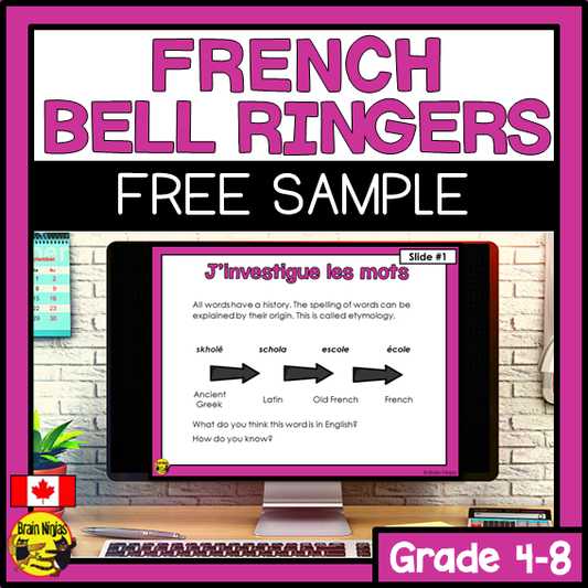Free French Class Bell Ringers | Digital